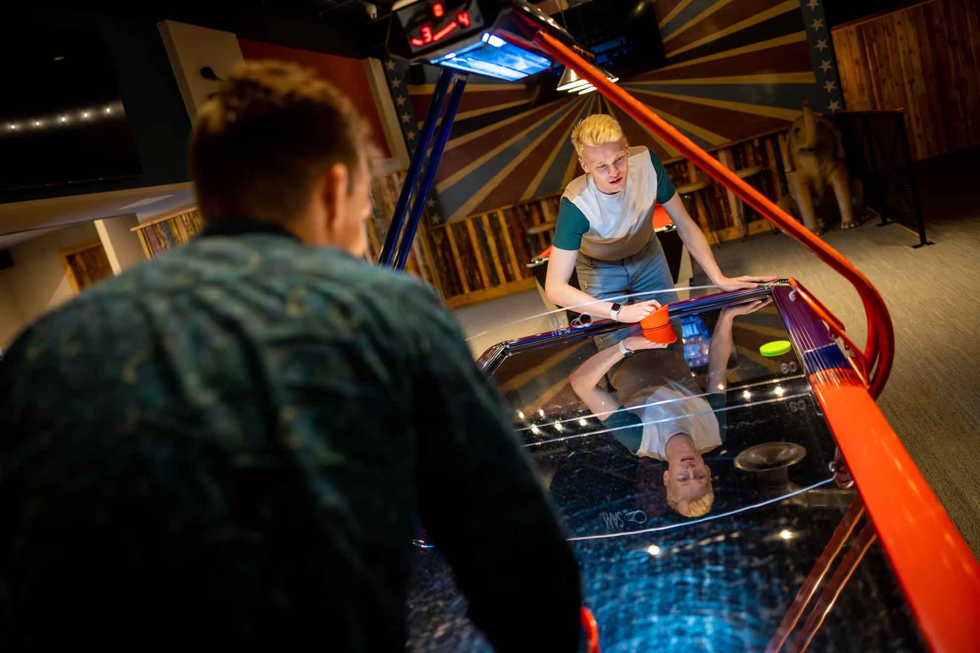Air Hockey table at Walterz Blackpool